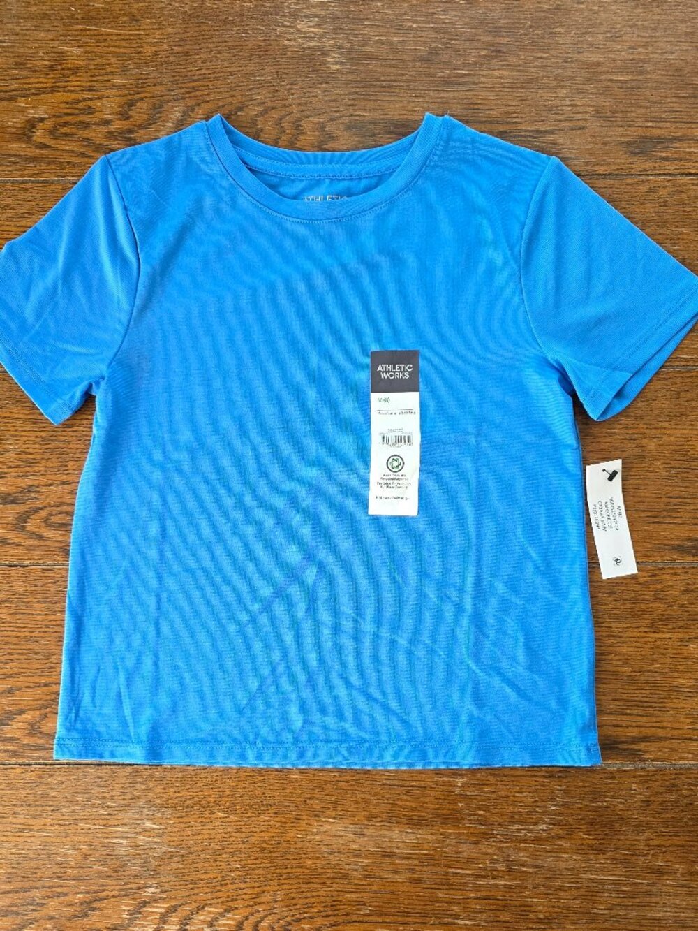 Bright Blue Active Tee - Girls Size M (8) - NWT